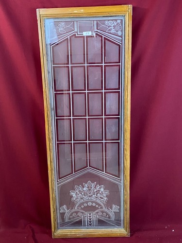 Glasscheibe scheibe jugendstil - glasscheibe,