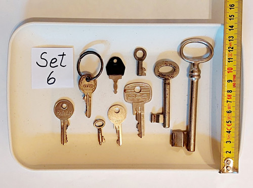 Alte schlüssel set - 9x,