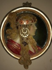 Jugendstil Wandrelief Relief