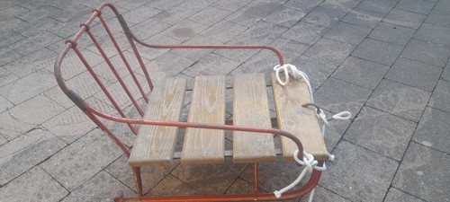 Schlitten antik kinder - kinder, garten