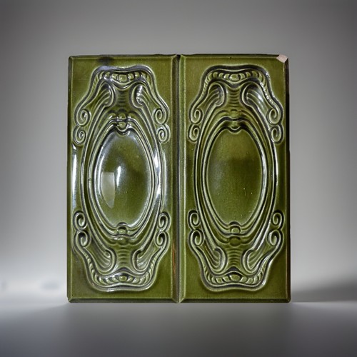 Jugendstil ofenkachel - ofenkachel, |