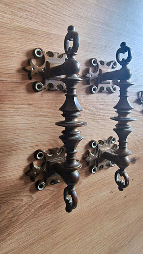 Antike messinggriffe - messinggriffe, /