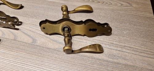 Alte türbeschläge messing - 1,