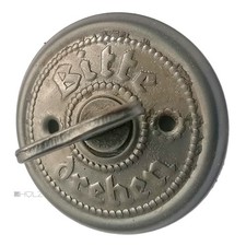 Haus Drehklingel antik Stahl