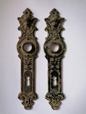 Antike alte Türschilder